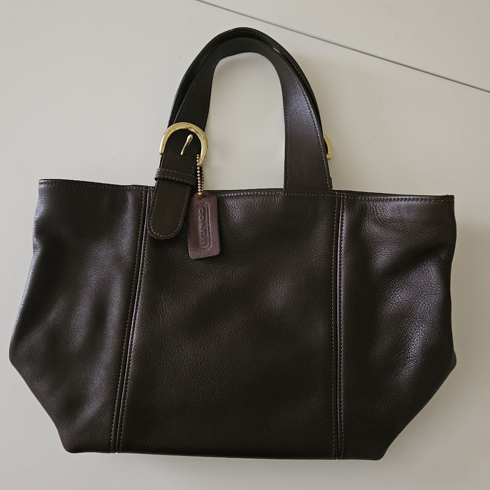 Coach Vintage Brown Leather Bag